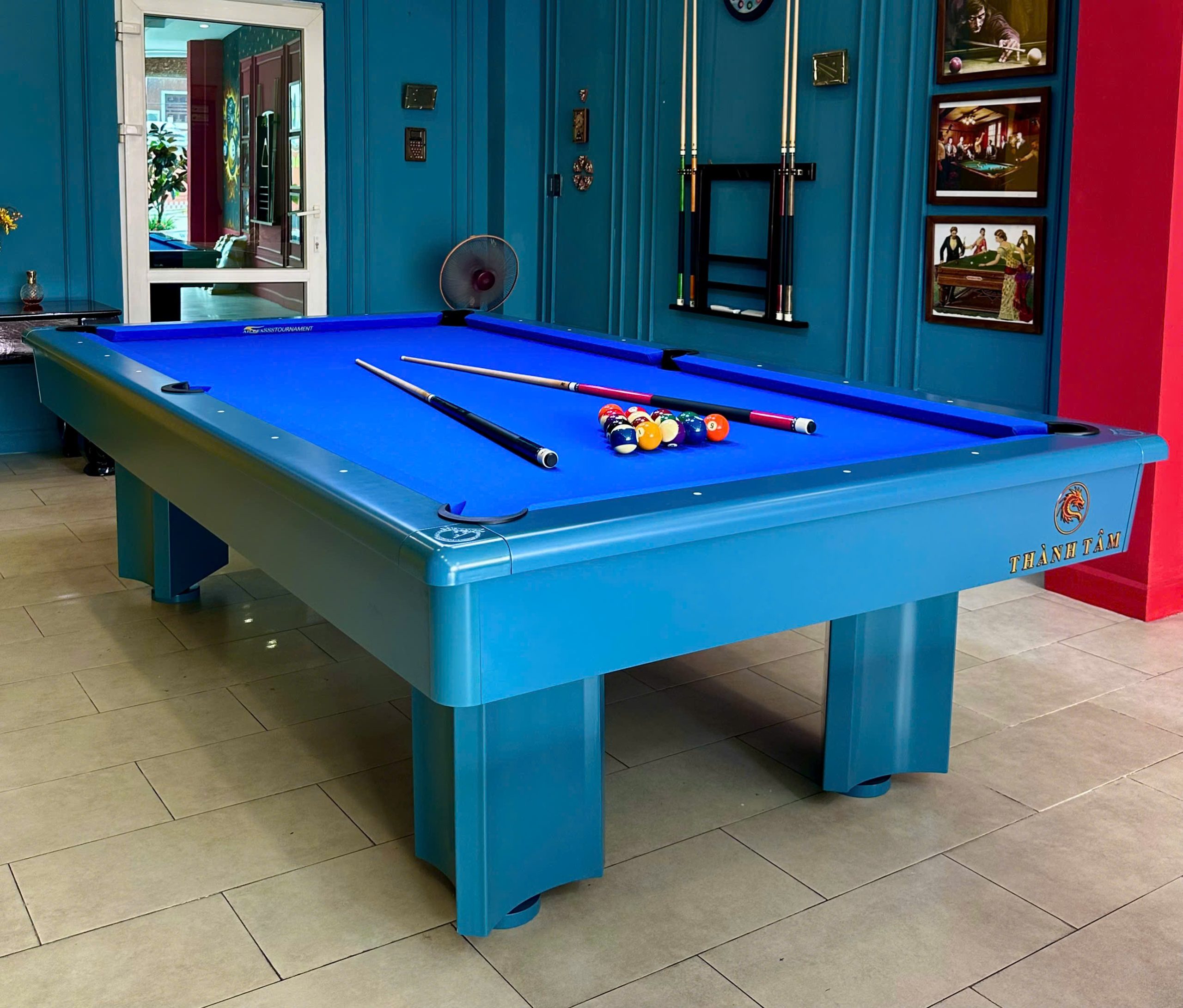 Bàn bida Pool serial 6